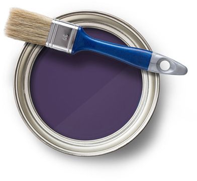 Farbe und Pinsel